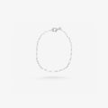 Peter Marco 18k white gold baguette cut crystal bracelet