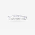 Peter Marco 18k white gold emerald cut diamond bracelet