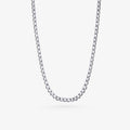 Bezel Set Diamond Tennis Necklace
