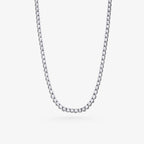 Bezel Set Diamond Tennis Necklace