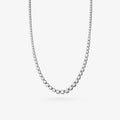 Peter Marco 18k white gold round cut diamond necklace