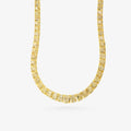 Peter Marco 18k yellow gold radiant cut yellow diamond necklace