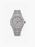 Peter Marco Audemars Piguet Royal Oak diamond-set white gold watch