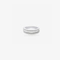 Peter Marco baguette and round cut diamond band ring