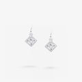 Peter Marco cushion cut and round cut diamond drop earrings