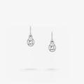 Peter Marco diamond oval drop earrings