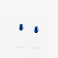 Peter Marco oval sapphire stud earrings