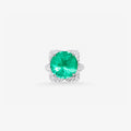 Peter Marco emerald and white diamond ring