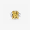 Peter Marco yellow diamond and white diamond ring