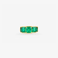 Peter Marco yellow gold emerald ring