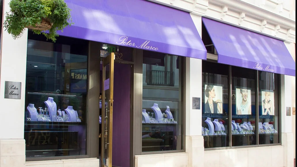Picture of Peter Marco store front on Rodeo Drive