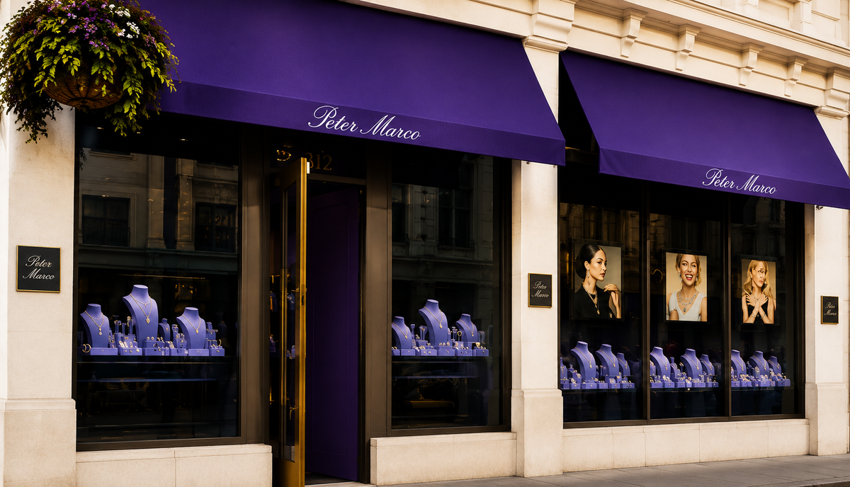 Peter Marco store front in Rodeo Drive