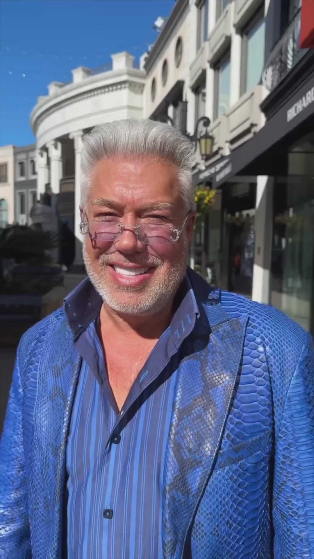 Peter Marco video showcasing custom work on pair of diamond cartier sunglasses