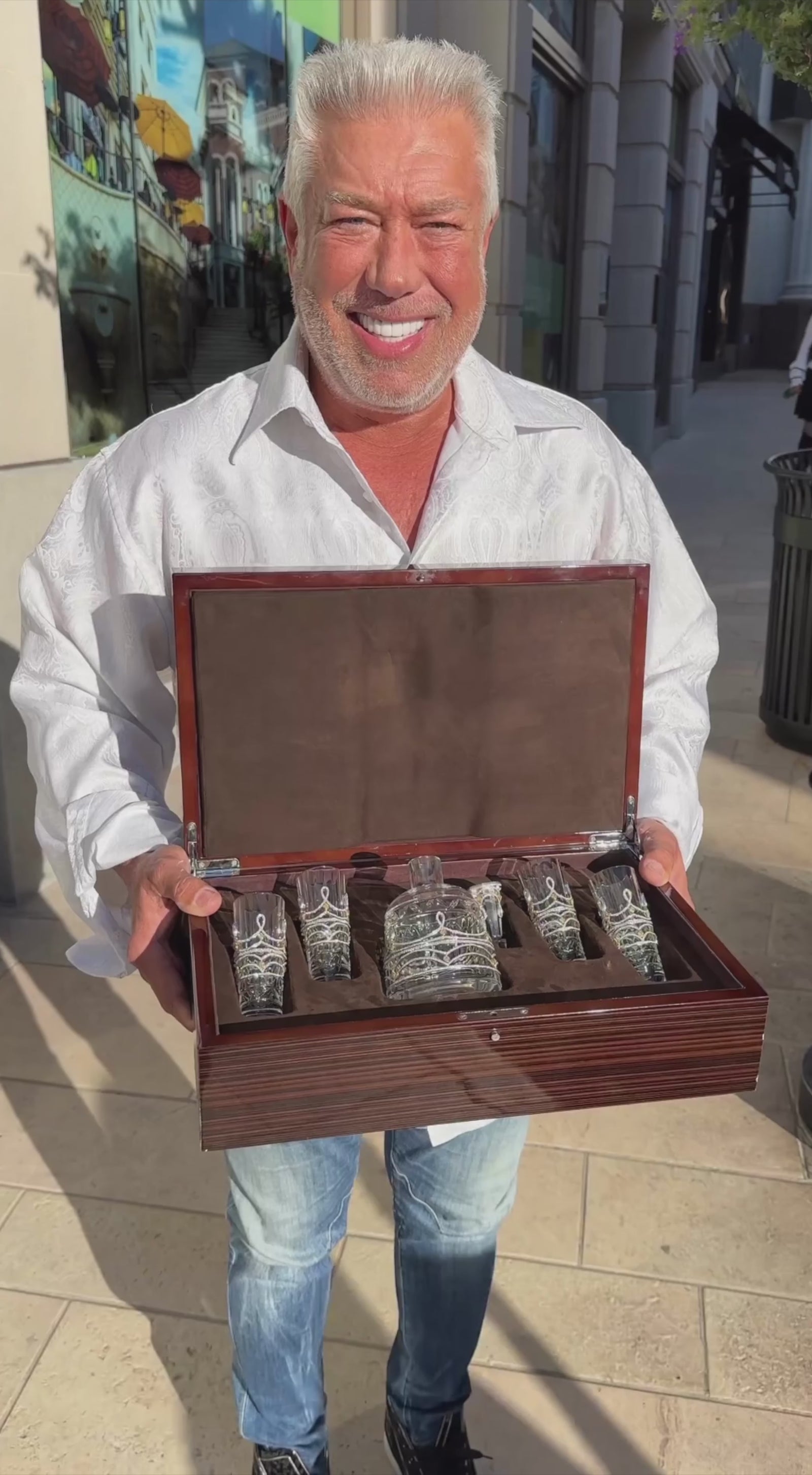 Peter Marco Custom Hermes Decanter set