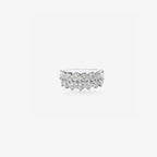Peter Marco round cut diamond cluster band ring