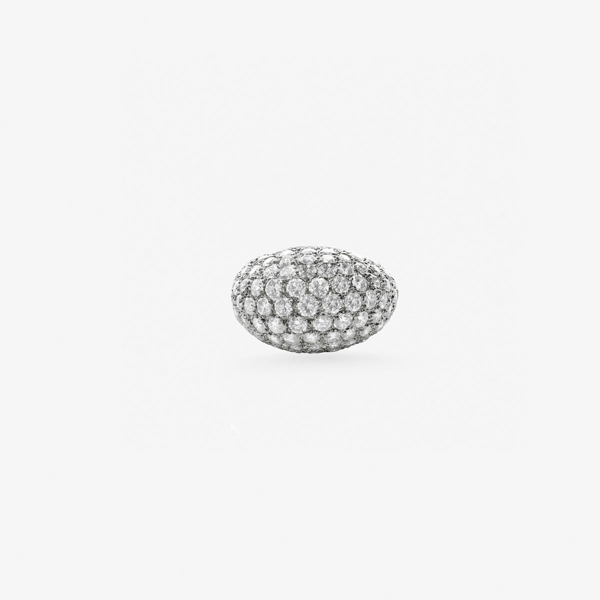 Peter Marco round cut diamond dome ring