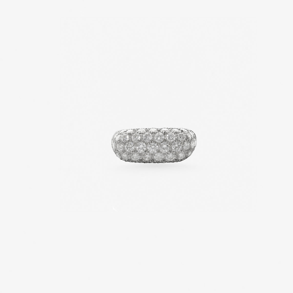 Peter Marco round cut diamond dome ring