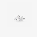 Peter Marco Toi et Moi diamond ring in white gold