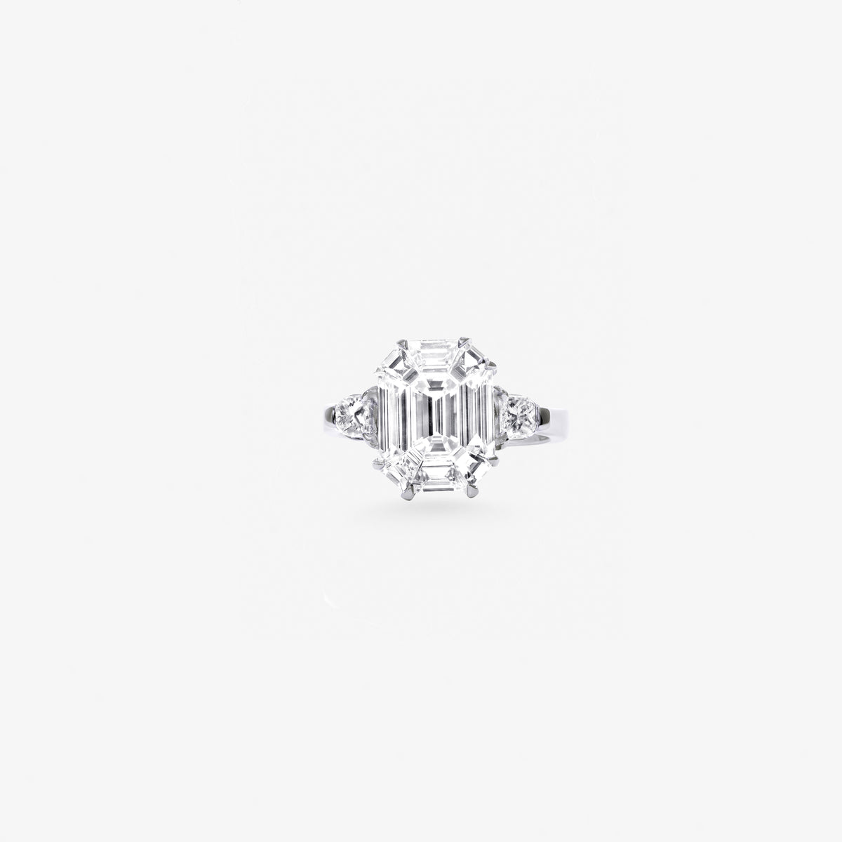 Peter Marco white gold multi-stone diamond ring