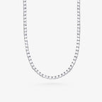 Peter Marco white gold round cut diamond necklace