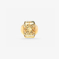 Peter Marco yellow diamond statement ring in yellow gold with a bold sculptural setting